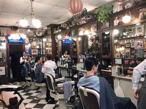 New york barber shop - Description. York Barber Shop in the heart of Manhattan’s Upper East Side is a truly authentic old school barber shop established in 1928. It’s a small shop with a lot of history. Used in the filming of Woody Allen’s “The Marvelous Mrs. Maisel". Call or make an appointment online. They also take walk-ins, where the wait times …